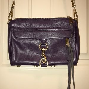Rebecca Minkoff purple mini M.A.C. Crossbody
